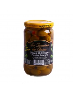 Olives colossales farcies poivrons Ben