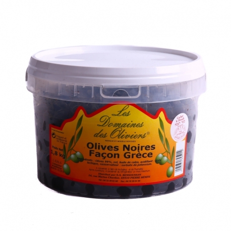 Seau olives noires Ben