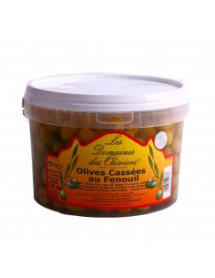 Seau olives fenouil