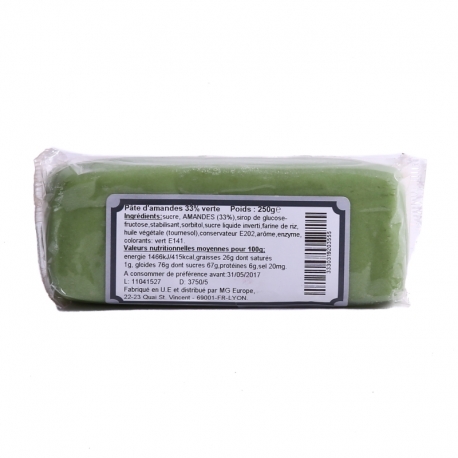 Pâte d'amande verte Avi Kosher