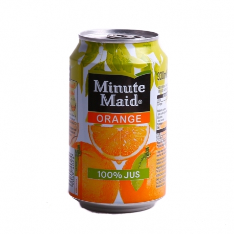 Canette Minute Maid orange