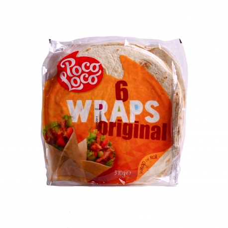 Tortilla Wrap x6 Poco Loco