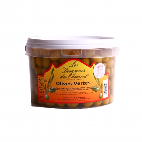 Seau olives vertes Ben