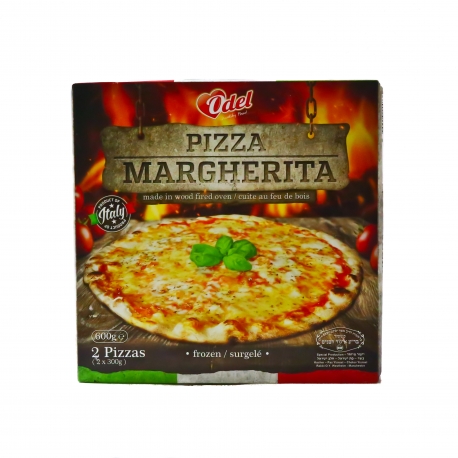 Pizzas Margherita x2