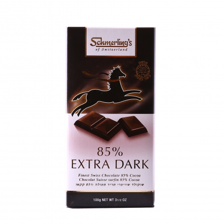 Tablette choco extra dark 85% Schmerling's