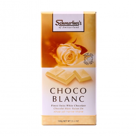 Tablette choco blanc Schmerling's