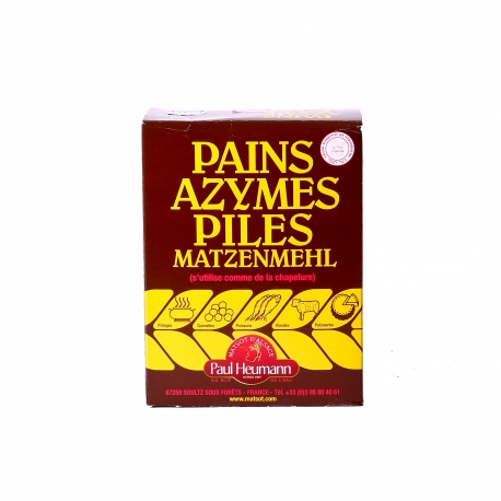 Pains azymes pilés Heumann