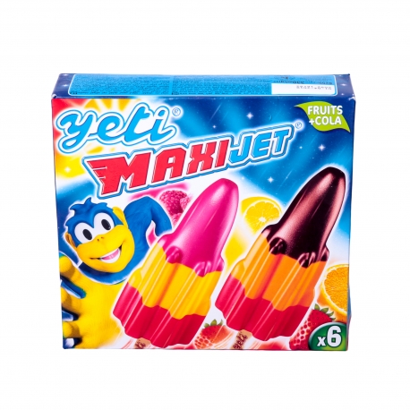 Maxi jet fruit et cola x6 Yeti