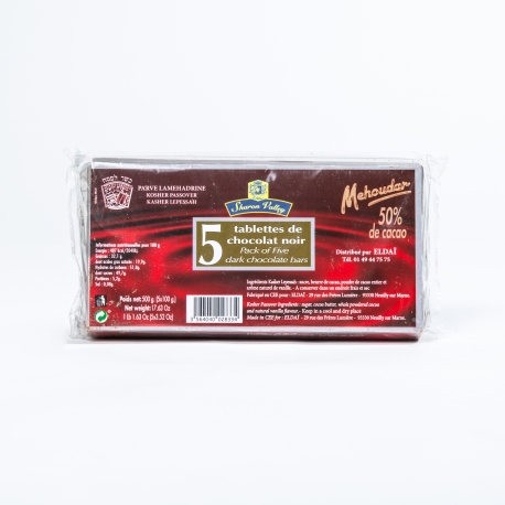 Tablette choco noir x4 Sharon Valley