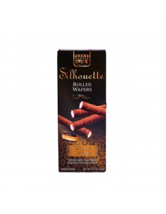 Silhouette gaufrettes éclair crème Paskesz