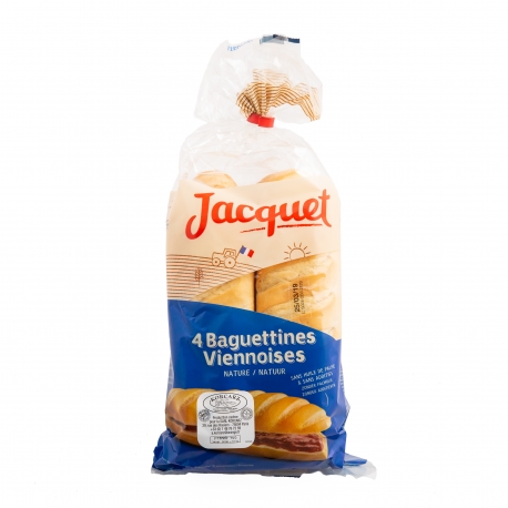 Baguettes viennoises x4 Jacquet