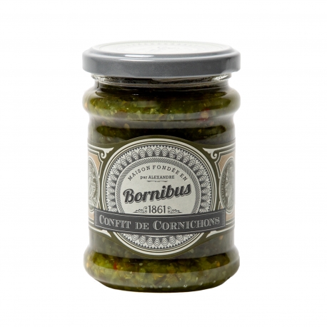 Confit de cornichons Bornibus