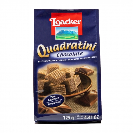 Quadratini chocolat Loacker
