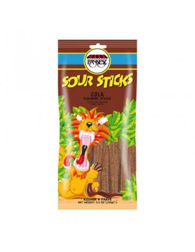 Sour sticks cola 100gr Paskesz