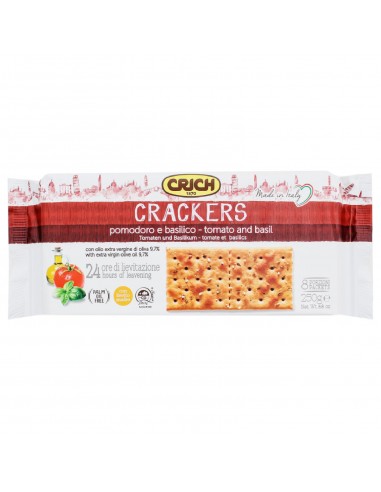 Crackers tomate et basilic Crich