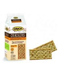 Crackers au blé complet 500gr Crich