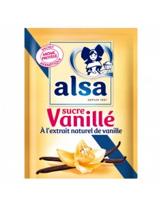 Sucre vanillé x12 Alsa