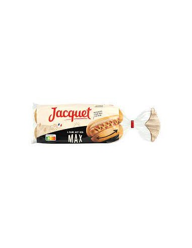 Pain hot dog max x4 Jacquet