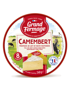 Camembert portions x8 Grand Fermage