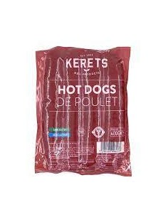 Hot Dogs de poulet 400gr Kerets