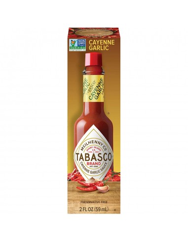 Sauce Tabasco ail de Cayenne