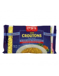 Mini croûtons pour soupe en sachet Paskez
