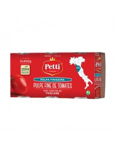Pulpe fine de tomate x3 Petti