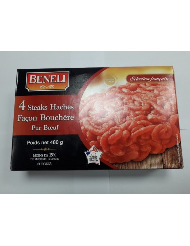 Steak haché x4 Beneli