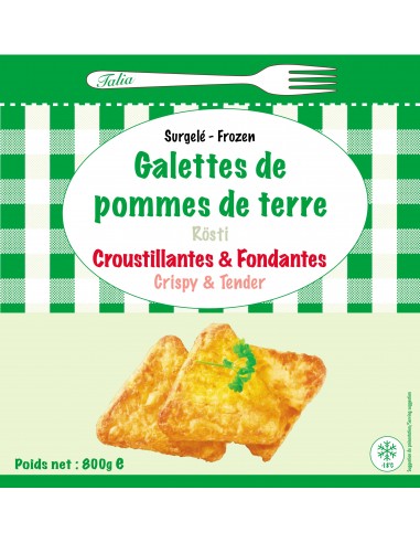 Galettes de pomme de terre Talia