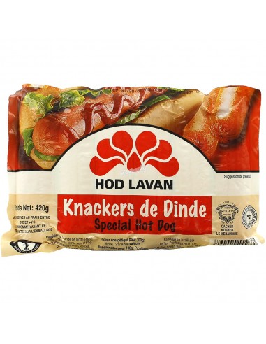 Knackers de dinde Hod Lavan