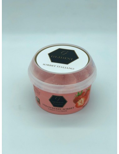 Sorbet fraise Glidini