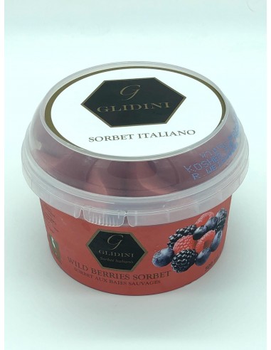 Sorbet fruits des bois Glidini