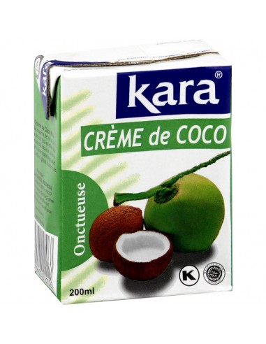 Crème de coco parvé 200ml Kara