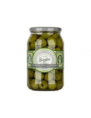 Olives siciliennes denoyautées Bornibus