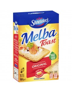 Melba Toast original 100gr Shneider's