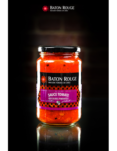 Sauce tomate olives pimentées Baton Rouge