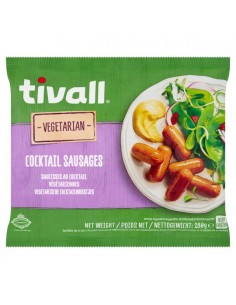 Saucisses cocktail végétales Tivall