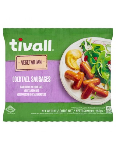 Saucisses cocktail végétales Tivall