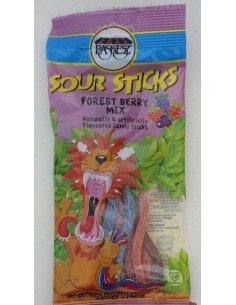 Sour sticks forest berry mix 100gr Paskez