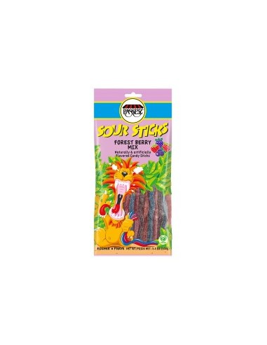 Sour sticks forest berry mix 50gr Paskez