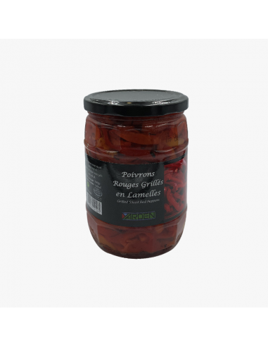 Poivrons rouges en lamelles Yarden