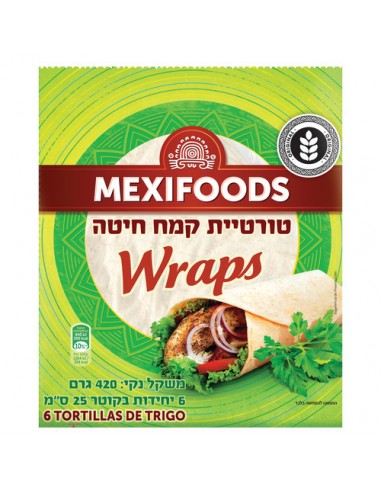 Tortillas Wraps x6 Mexifoods