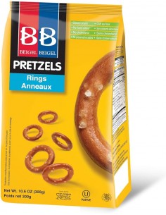 Pretzels anneaux 300gr Beigel