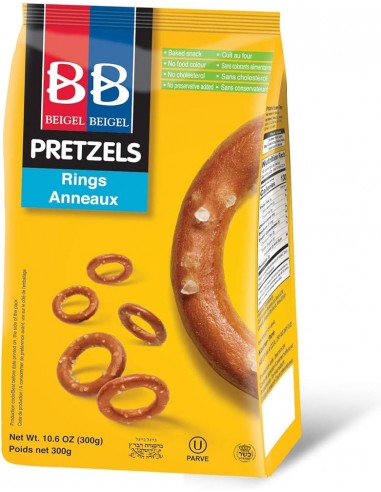 Pretzels anneaux 300gr Beigel