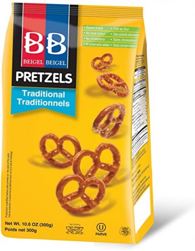 Pretzels traditionnels 300gr Beigel