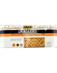 Crackers blé complet 250gr Crich