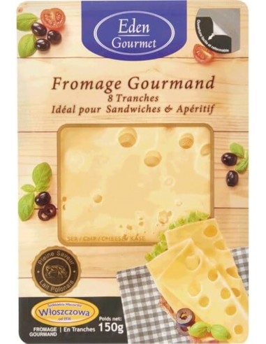 Fromage Gourmand en tranches Eden Gourmet