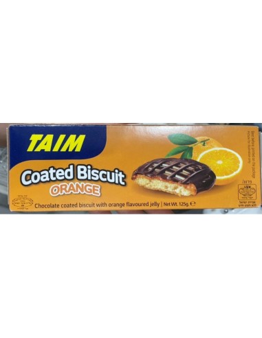 Biscuits fourrés orange Taim