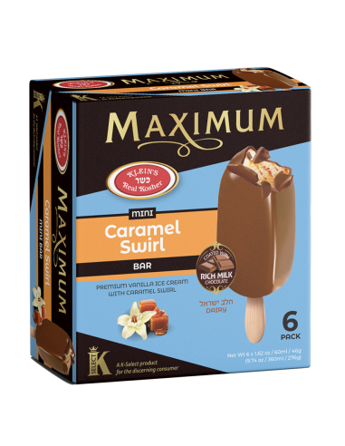 Bâtonnet vanille caramel x6 Maximum