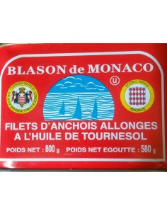 Filet d'anchois Blason de Monaco